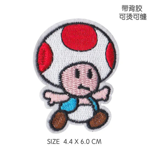 Écusson Mario - Toad