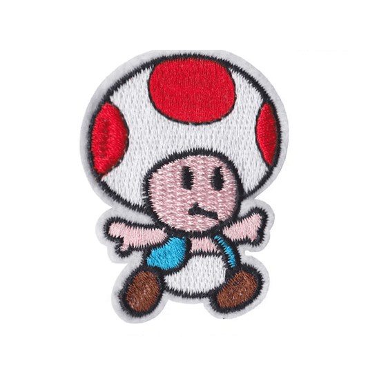 Écusson Mario - Toad