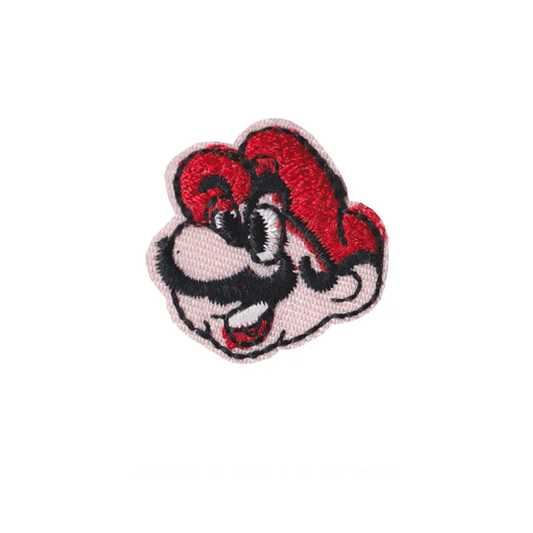 Écusson Mario - Visage de Mario
