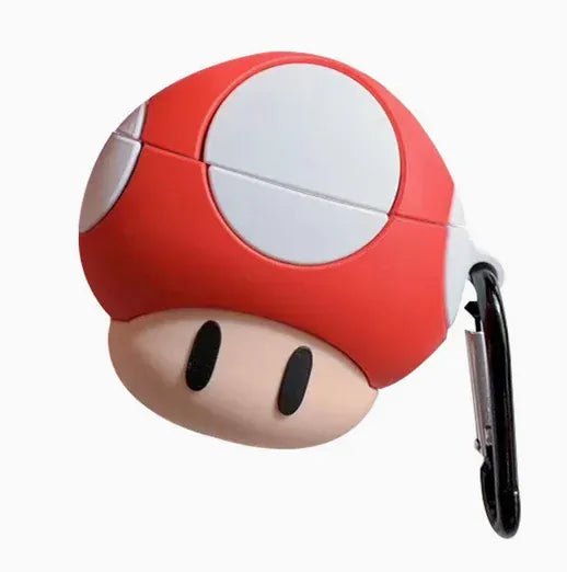 Étui AirPods Mario - Champignon 3D