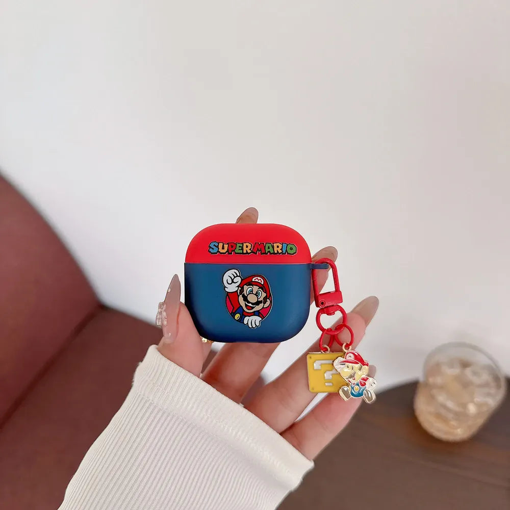 Étui AirPods Mario - Super Mario et son Porte-Clés