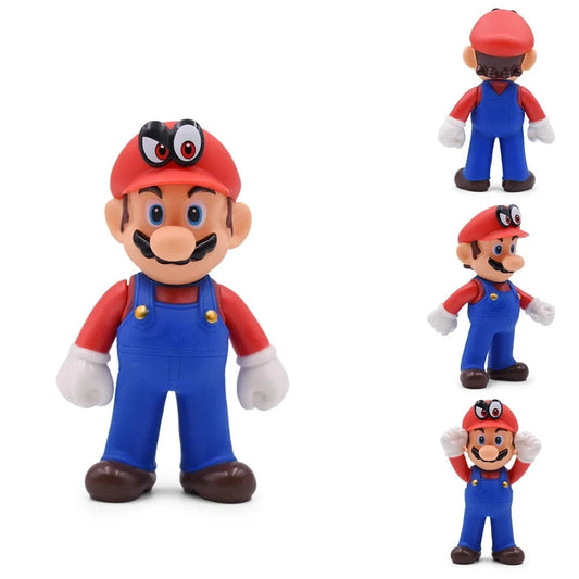 Figurine Mario avec Cappy - 13cm
