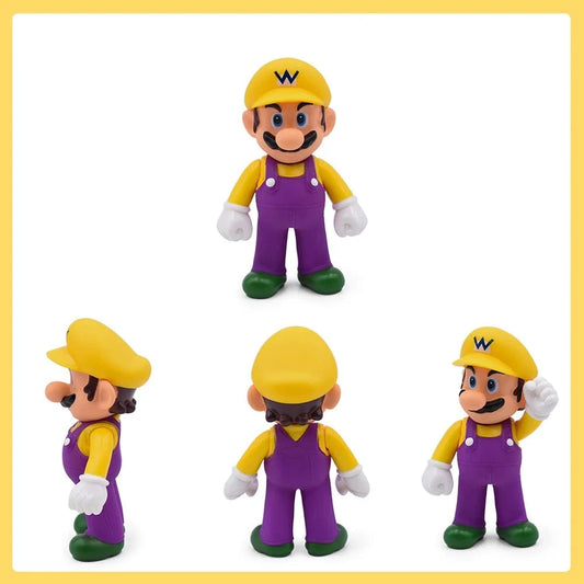Figurine Mario en Tenue de Wario - 13cm