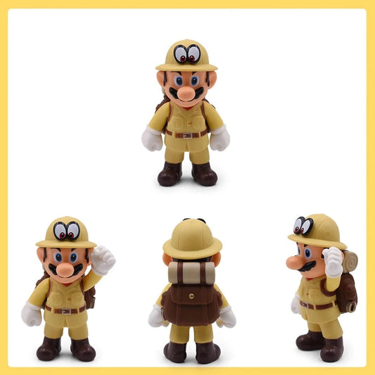 Figurine Mario Explorateur (Odyssey) - 12cm