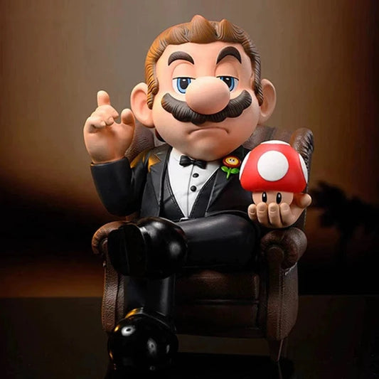 Figurine Mario - "Godfather" Le Parrain - 16cm