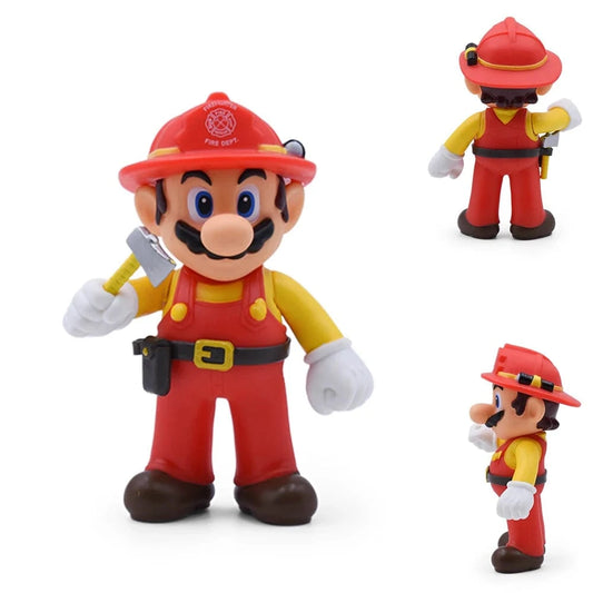 Figurine Mario Pompier - 12cm