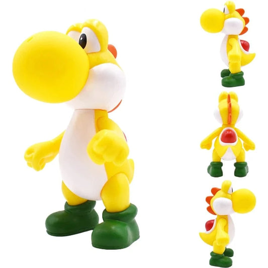 Figurine Mario - Yoshi Jaune - 12cm