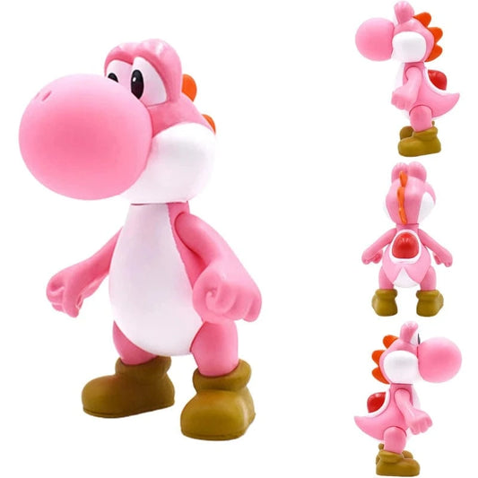Figurine Mario - Yoshi Rose - 12cm