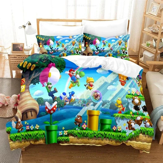 Housse de Couette Mario Bros - Retro Gaming