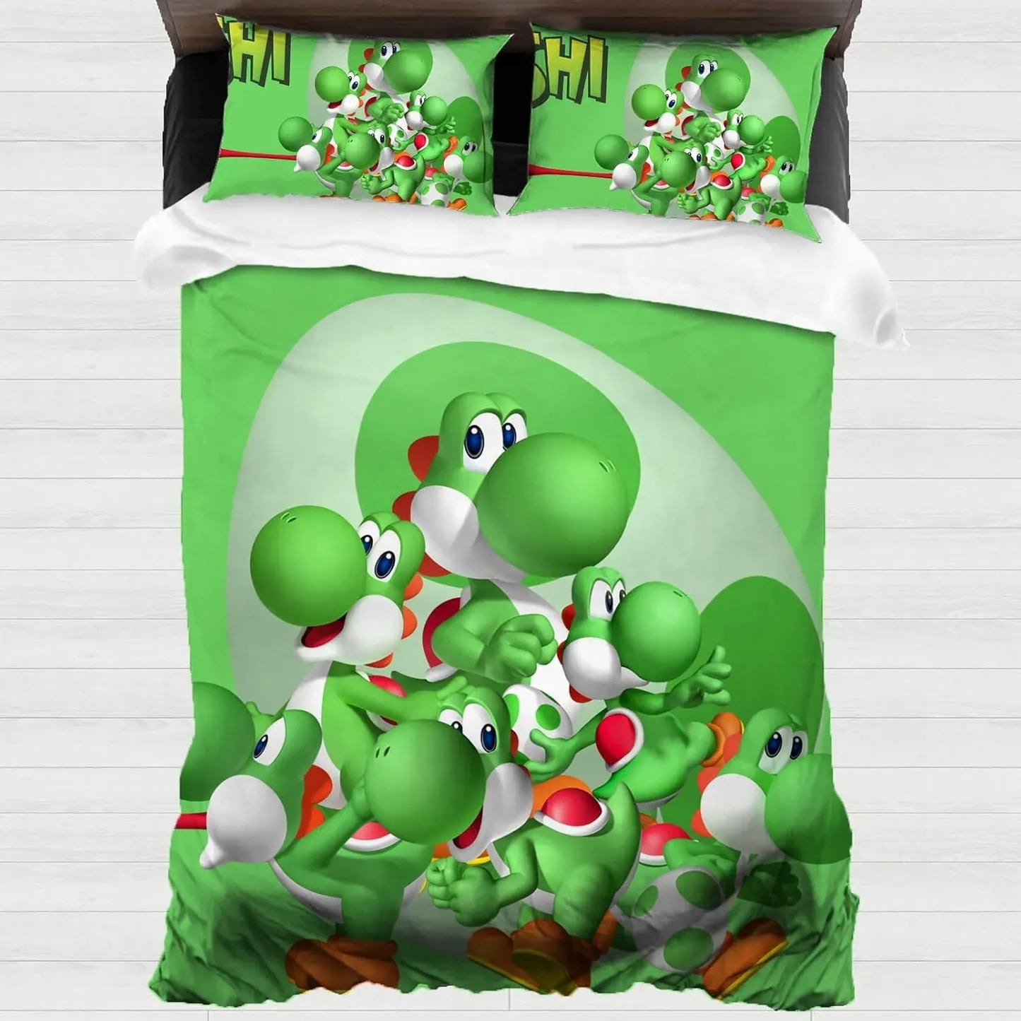 Housse de Couette Mario - La Famille Yoshi