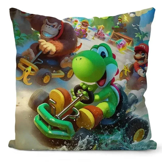 Mario Kart Cushion Cover
