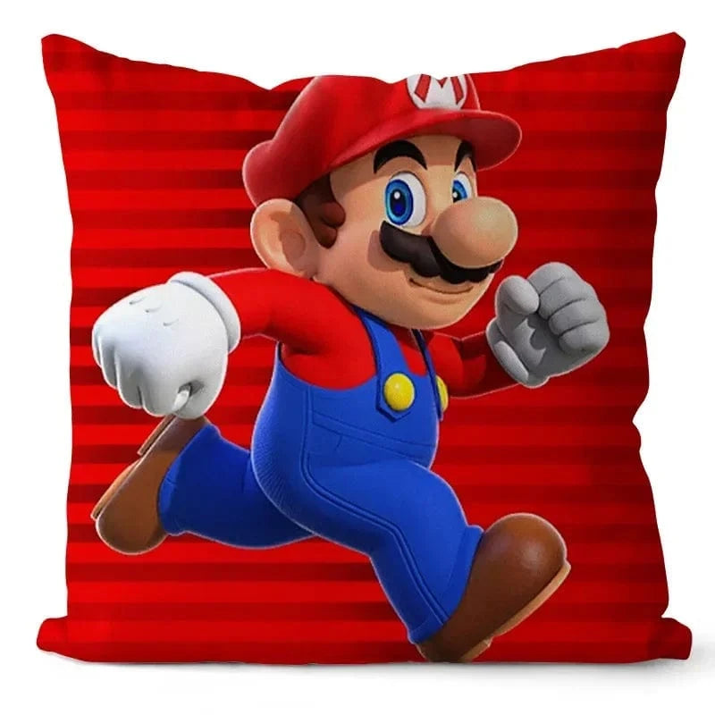 Mario Running Cushion Cover