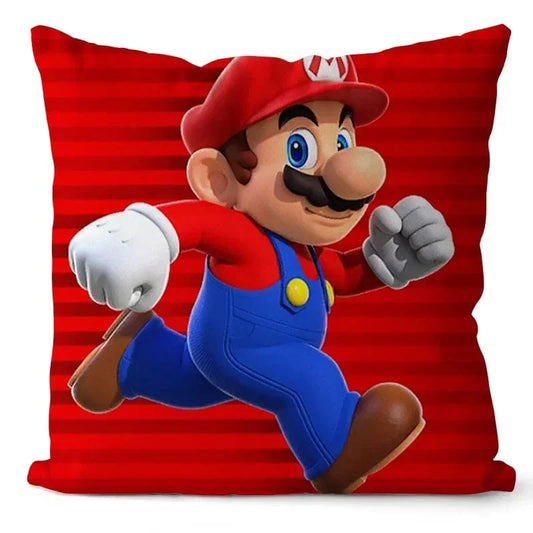Mario Running Cushion Cover