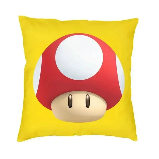 Mario Cushion Cover - Super Red Mushroom