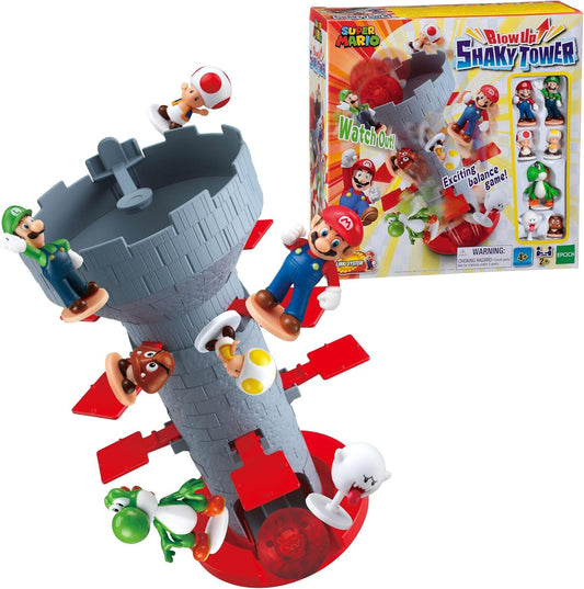 Jeu de Societe Super Mario - Blow Up! Shaky Tower