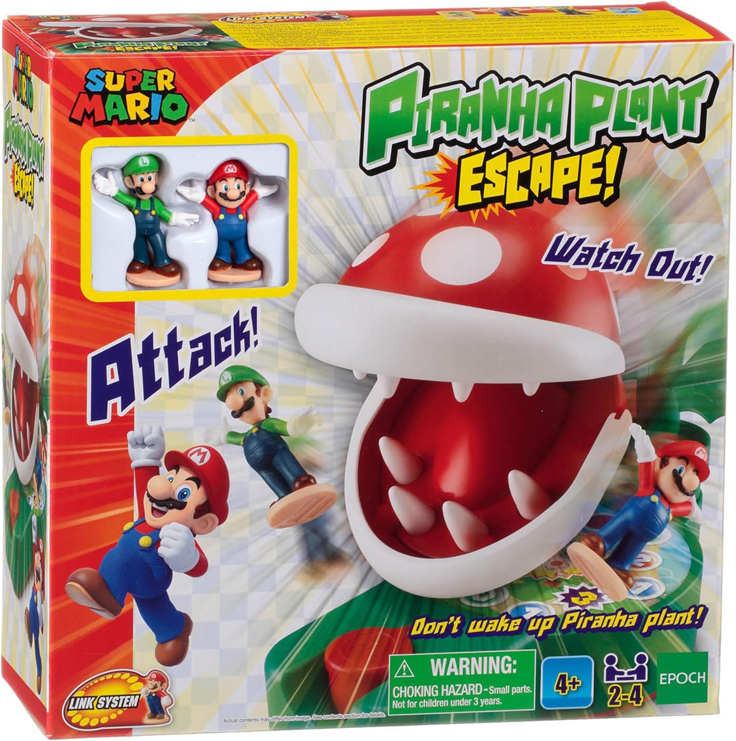 Jeu de Societe Super Mario - Piranha Plant Escape
