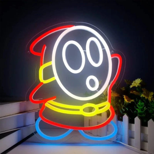 Lampe Mario - Maskass Alias "Shy Guy"