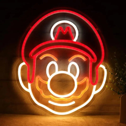 Lampe Visage de Super Mario