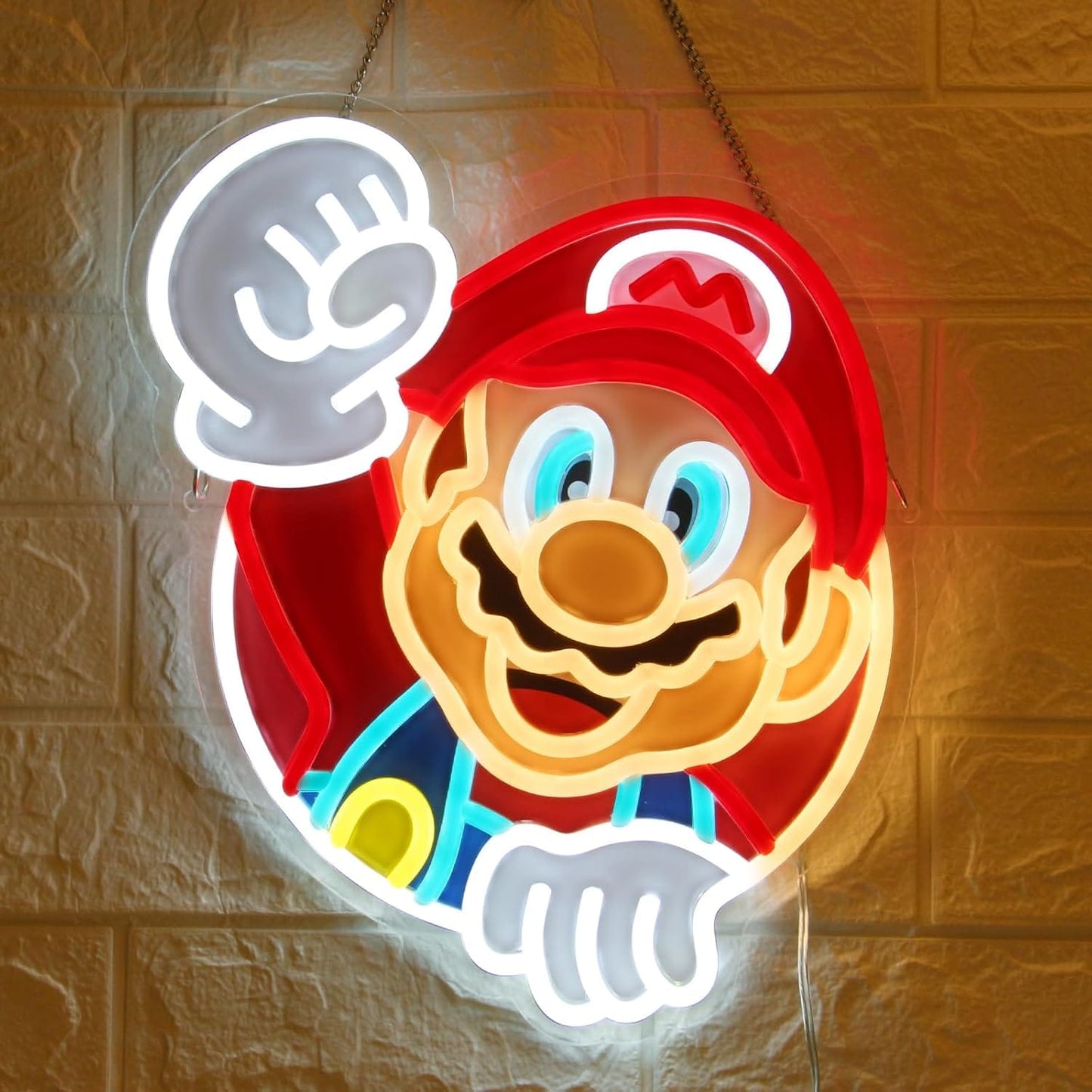 Lampe Visage de Super Mario