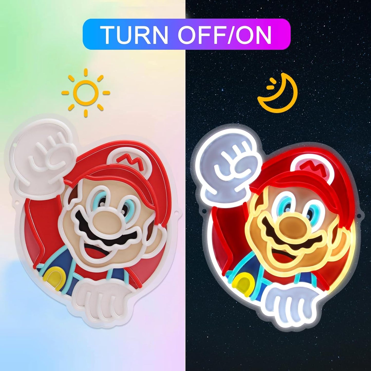 Lampe Visage de Super Mario