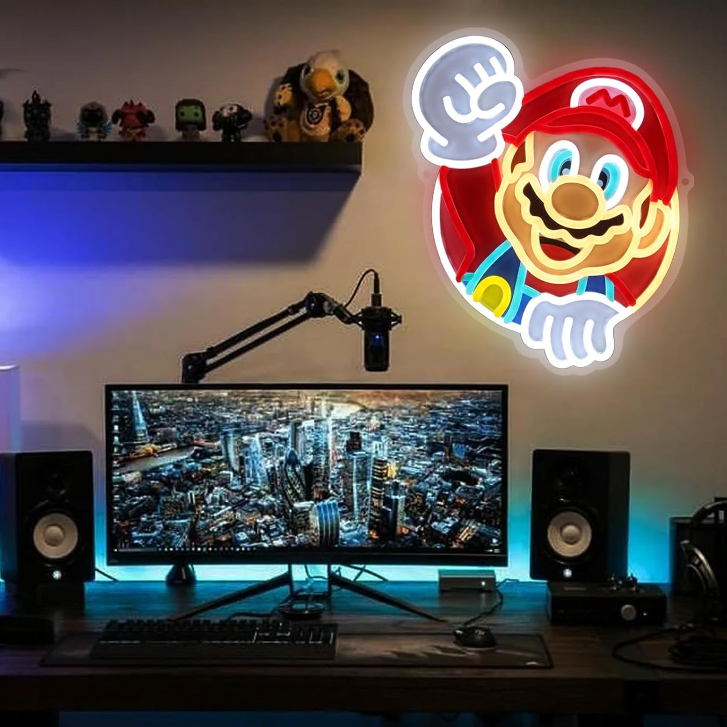 Lampe Visage de Super Mario