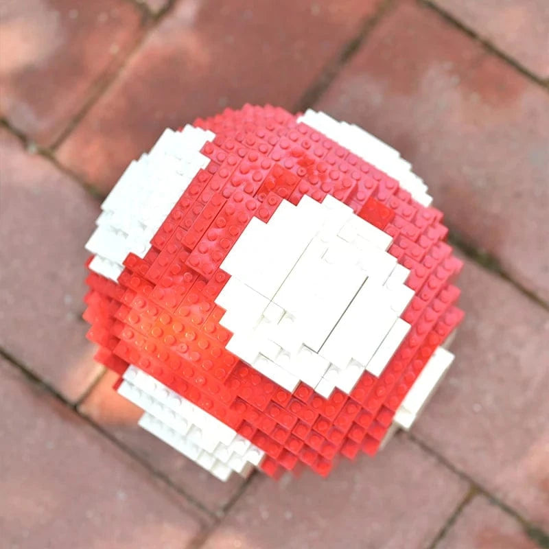 Lego Mario - Champignon Vert ou Rouge - 779 Pièces