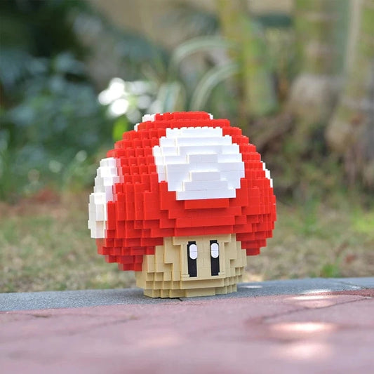 Lego Mario - Champignon Vert ou Rouge - 779 Pièces