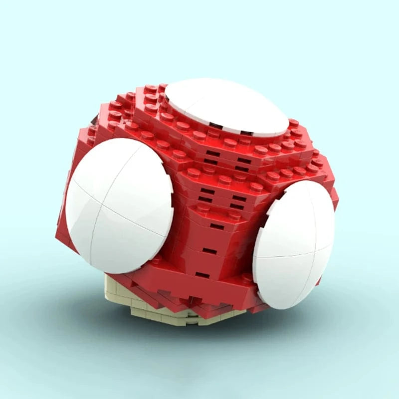 Lego Mario - Tête de Toad - 274 Pièces
