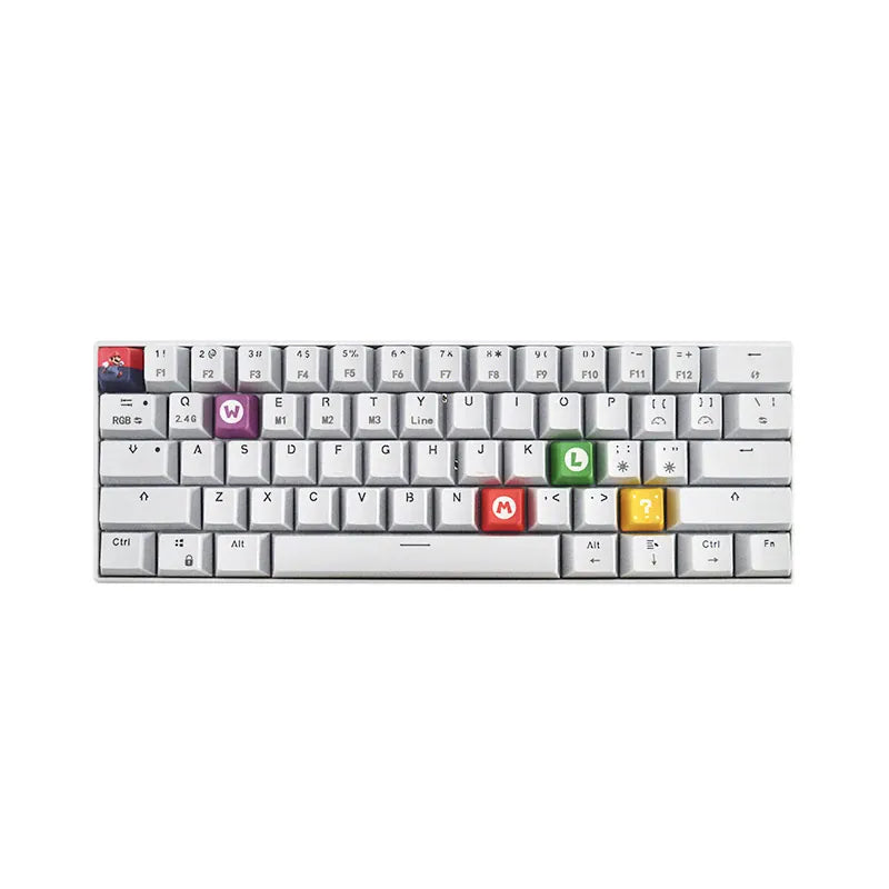 Lot de 5 Keycaps Mario - Touches de Clavier