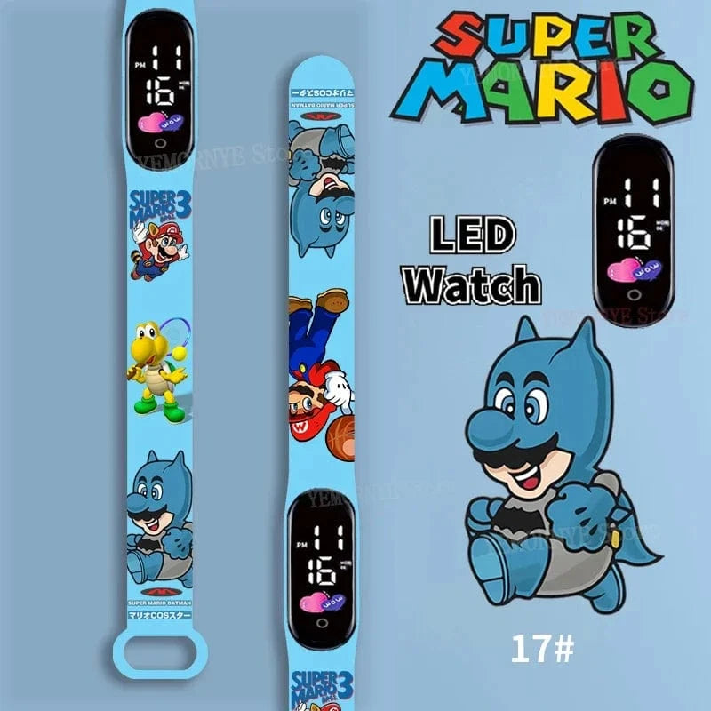 Montre Digitale Mario - Déguisé en Batman