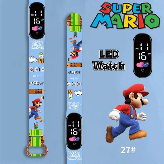 Montre Digitale Mario - Retro Gaming