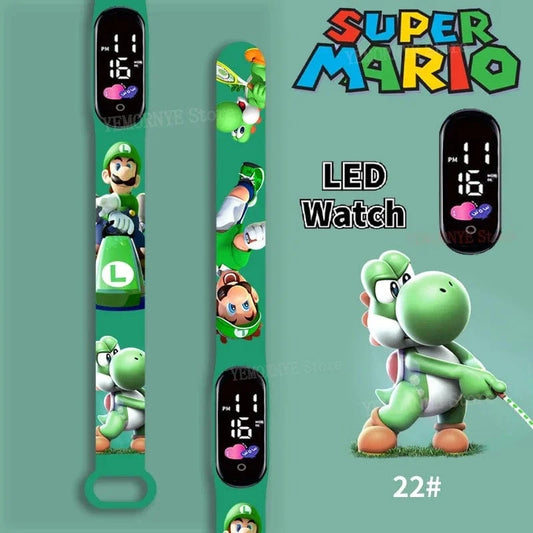 Montre Digitale Mario - Yoshi