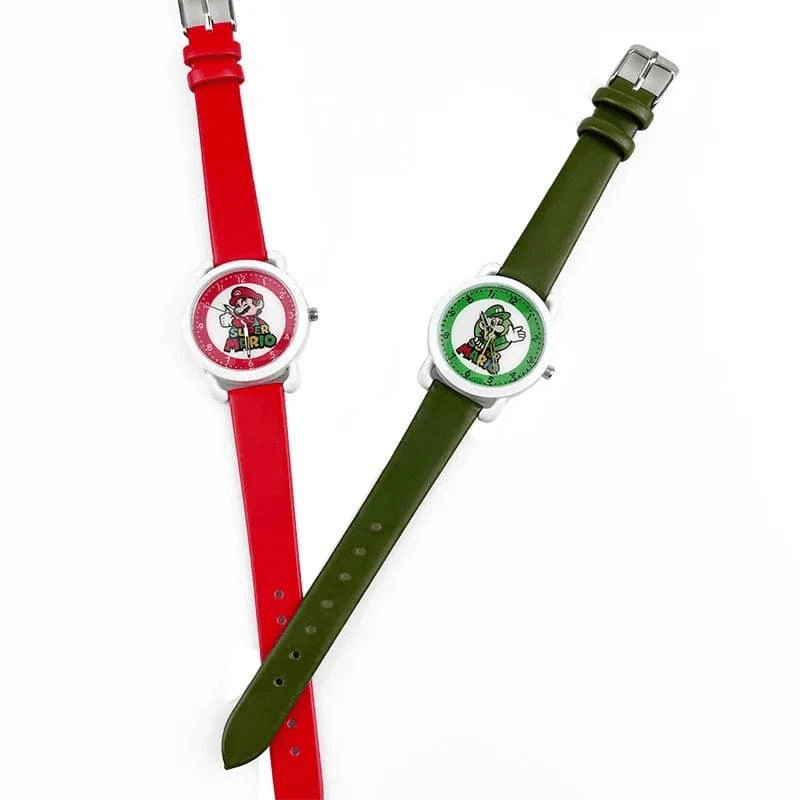 Montre Verte Mario - Luigi