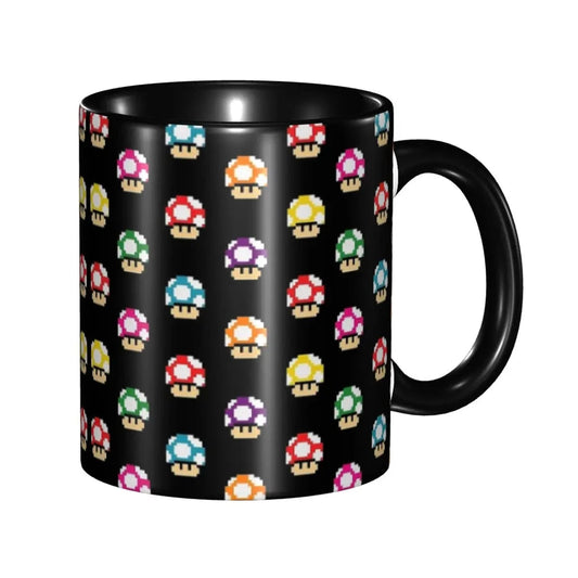 Mug Mario - Champignons de Différentes Couleurs