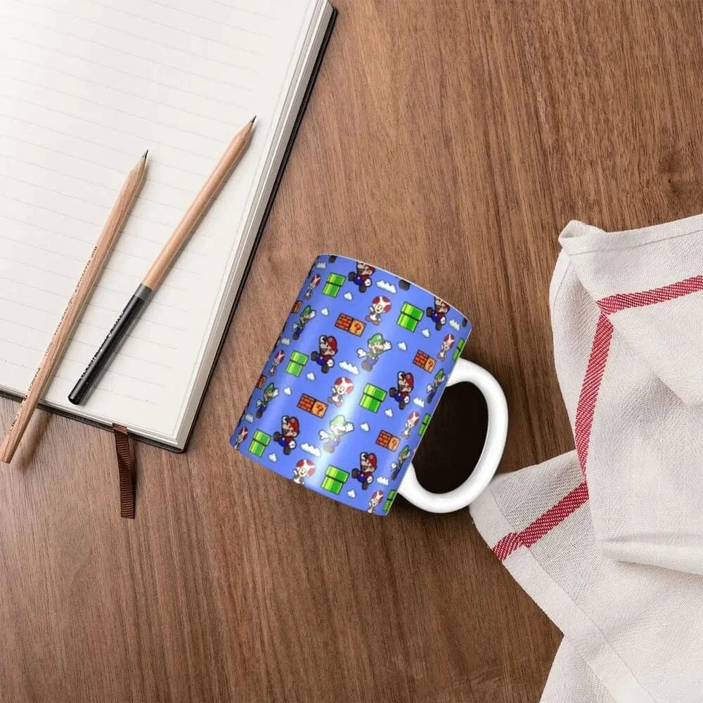 Mario Mug - Retro Gaming Design