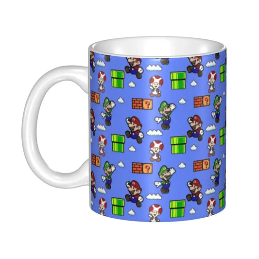 Mario Mug - Retro Gaming Design