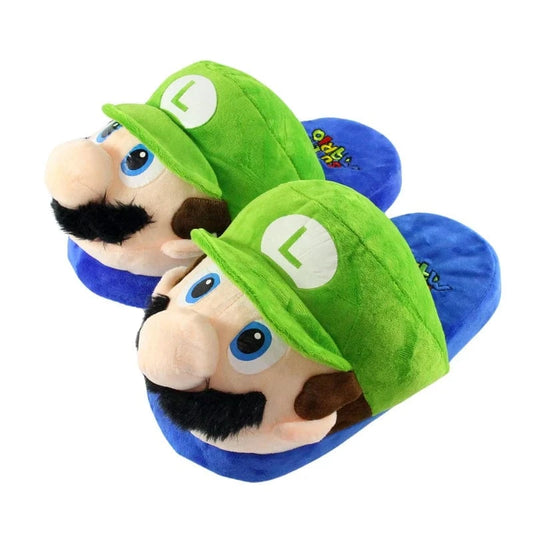 Pantoufle Frère de Mario - Luigi