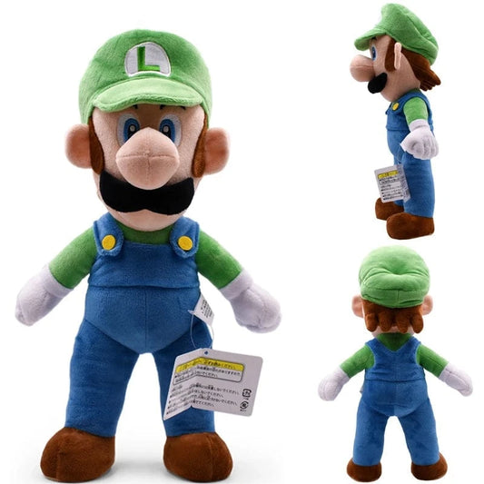 Peluche Frère de Mario - Luigi - 41cm