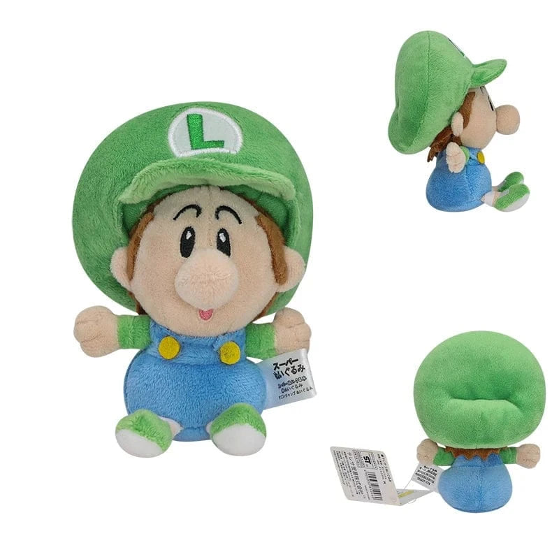 Peluche Mario - Bébé Luigi - 14cm