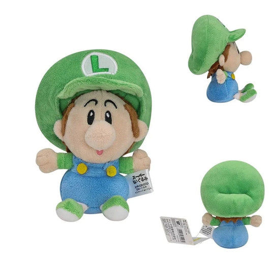Peluche Mario - Bébé Luigi - 14cm