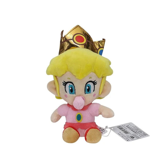 Peluche Mario - Bébé Peach - 18cm