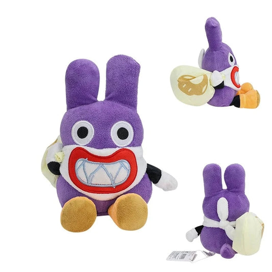 Peluche Mario - Lapin Violet "Carottin" - 19cm