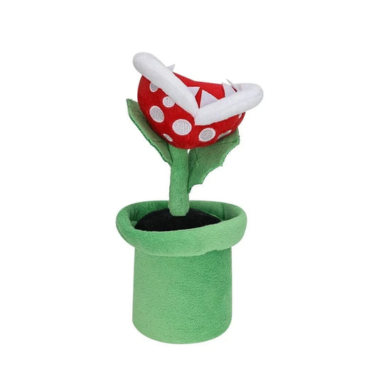 Peluche Mario - Plante Piranha Carnivore - 24cm