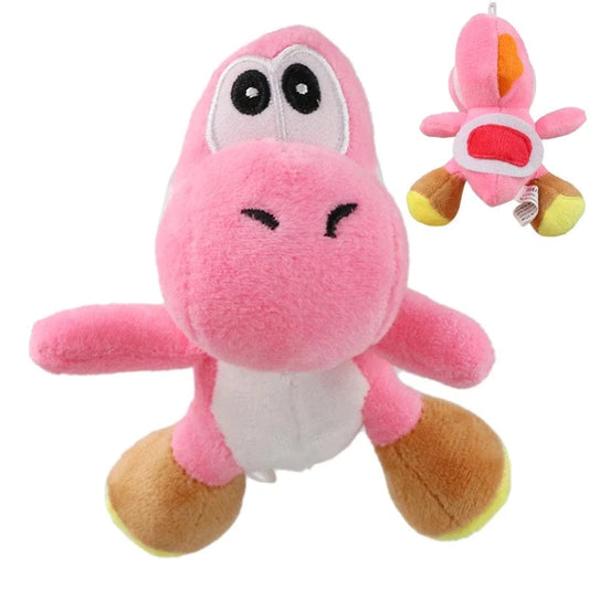 Peluche Mario - Yoshi Rose pour Fille - 10cm
