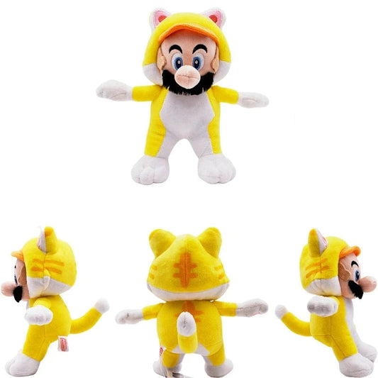Peluche Super Mario Chat - 21cm