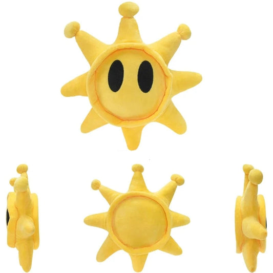 Peluche Super Mario Soleil "Shine Sprite" - 16 cm