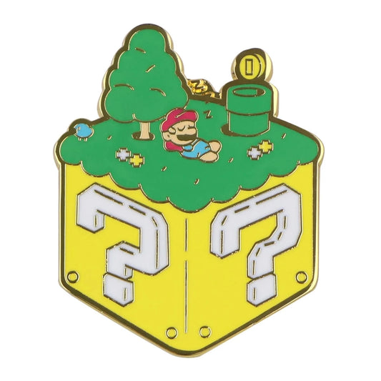 Pin's Mario - Sieste sur Bloc Mystère