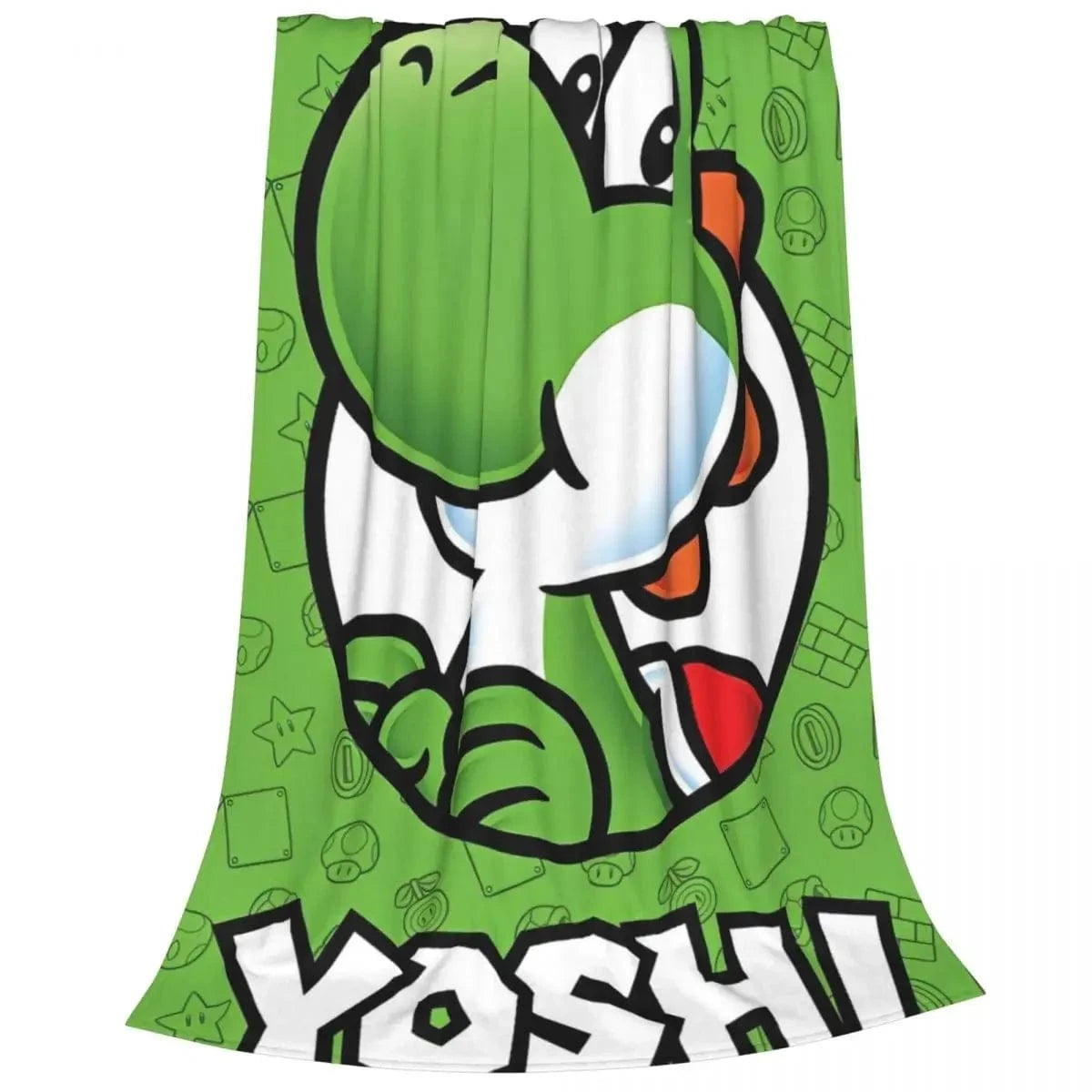 Plaid Dinosaure Vert Mario - Yoshi