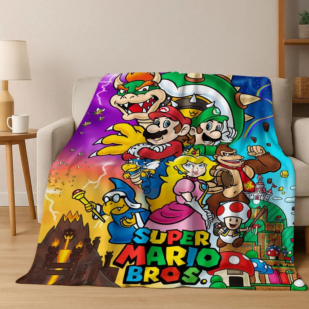 Plaid Mario - Kamek, Donkey Kong et la Princesse Peach
