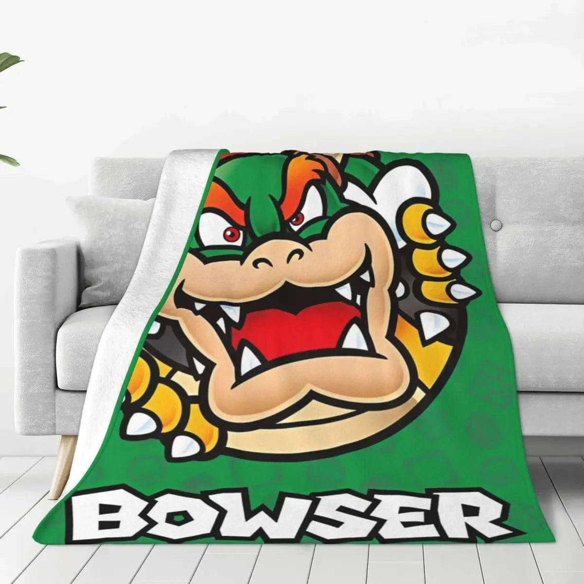 Plaid Méchante Tortue Mario - Bowser